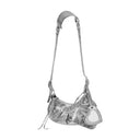Cagole Shoulder Xs Bag Balenciaga Silver Leather