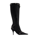 Cagole H90 Botas Balenciaga de cuero negro