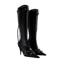 Cagole H90 Botas Balenciaga de cuero negro