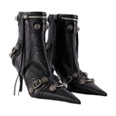 Cagole H90 Ankle Boots Balenciaga Leather Black