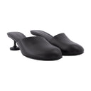 Lady Mule M50 en cuir noir