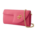 محفظة على سلسلة Patou Leather Pink