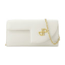 محفظة على سلسلة Patou Leather White