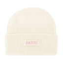 Beanie patou uld hvid