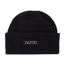 Beanie patou uld sort