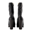 Cowboy Boots In Black Synthetic Leather