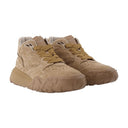 Sneaker High In Beige Leather