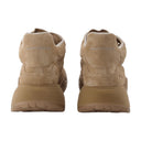 Sneaker High In Beige Leather