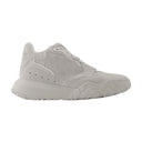 Sneaker High In Beige Leather