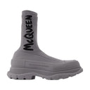 Sock Boots In Grey