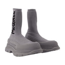 Sock Boots In Grey