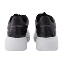 Oversize Sneakers In Black Leather