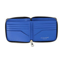 Zip autour de Billfold Wallet Alexander McQueen Black Leather