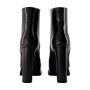 Enkelschoenen Alexander McQueen leer zwart