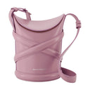 The Curve Hobo Bag Alexander Mcqueen Antic Pink Leather