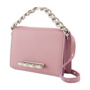 Mini sac de quatre anneaux Alexander McQueen Rose Antique Leather