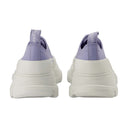 Tread Slick Sneakers Alexander Mcqueen Lilac/White Leather