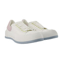 Sneakers surdimensionnés Alexander McQueen White / Rose Cuir