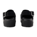 Mount Slick Sandals Alexander Mcqueen Black/Silver Leather