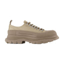 Sneakers Slick Slick Alexander McQueen Brown Canvas