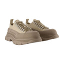 Sneakers Slick Slick Alexander McQueen Brown Canvas