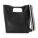 The Square Bow ns Handbag Alexander McQueen Black Leather