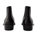 Chelsea -laarzen Alexander McQueen Leather Black/ Silver