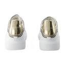 Oversized sneakers Alexander Mcqueen leer wit/vanille