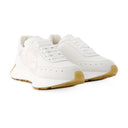 Sprint runner sneakers Alexander McQueen læder hvid