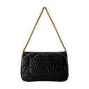 The Seal Crossbody Bag Alexander Mc Queen Leather Black