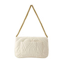 The Seal Crossbody Bag Alexander Mc Queen Leather Ivory