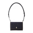 Pequeño cráneo Crossbody Alexander McQueen Leather Black