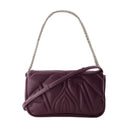 The Seal Small Bag Alexander Mcqueen Leather Night Shade