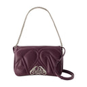 The Seal Small Bag Alexander Mcqueen Leather Night Shade