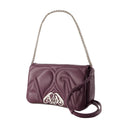 The Seal Small Bag Alexander Mcqueen Leather Night Shade
