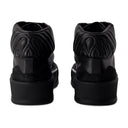 Deck Sneakers Alexander Mc Queen Leather Black/White