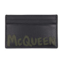 Korthållare Alexander Mc Queen Leather Black/Khaki