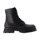 Wander Ankle Boots Alexander Mc Queen Calfskin Black