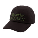 Stacked Cap Alexander Mc Queen Cotton Black