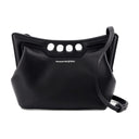 Mini Peak Purse Alexander Mc Queen læder sort