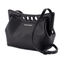 Mini Peak Purse Alexander Mc Queen læder sort