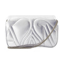 The Mini Seal Crossbody Alexander Mc Queen Metal Silver