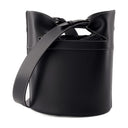 Il secchio Crossbody Crossbody Alexander Mc Queen Leather Black