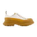 Tread Sneakers Alexander Mc Queen Leather Beige