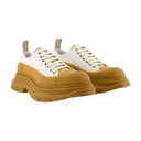 Tread Sneakers Alexander Mc Queen Leather Beige