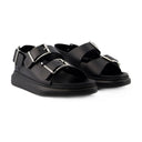 Seal Sandals Alexander Mc Queen Calfskin Black