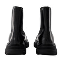 Treadslick Ankle Boots Alexander Mc Queen Calfskin Black