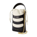 The Rise Mini Crossbody Alexander Mc Queen Leather Black