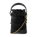 The Rise Mini Crossbody Alexander Mc Queen Leather Black