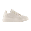 Overdimensionerede sneakers Alexander Mc Queen Leather White